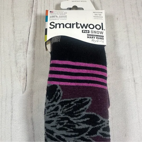 NWT! Smartwool PhD Snow Athlete Series‎ Womens Medium Mary Rand Merino Wool - Image 3