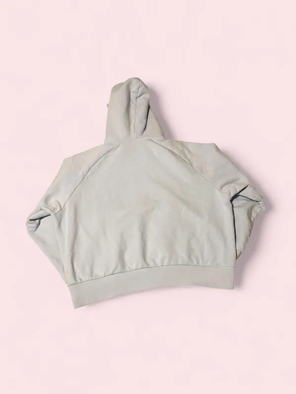 Athleta Light Blue Half-Zip Hooded Sweatshirt - Image 2