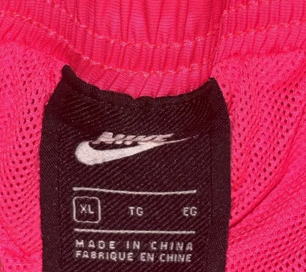 Nike Sportswear NSW Woven Logo Pants Hyper Pink - Image 3