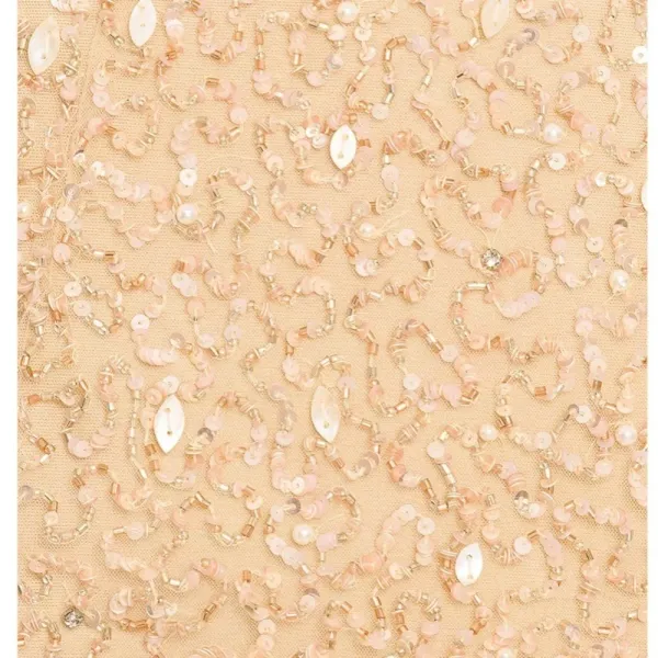 RETROFÊTE Nikki Sequin Long Sleeve Minidress in Sea Shell Size Small NWT‎ - Image 16