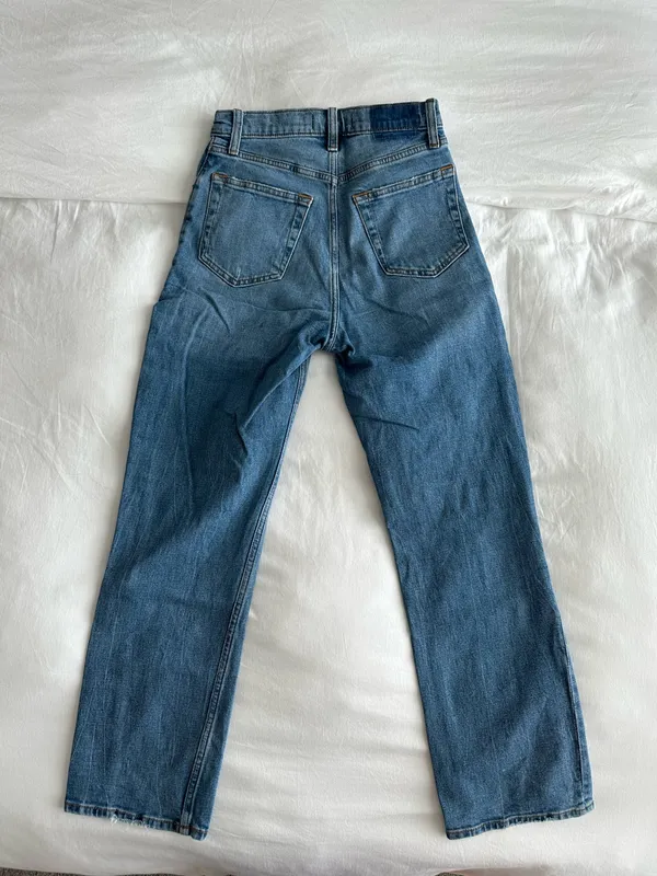 Abercrombie & Fitch The Ankle Straight Ultra High Rise Jeans - Image 5