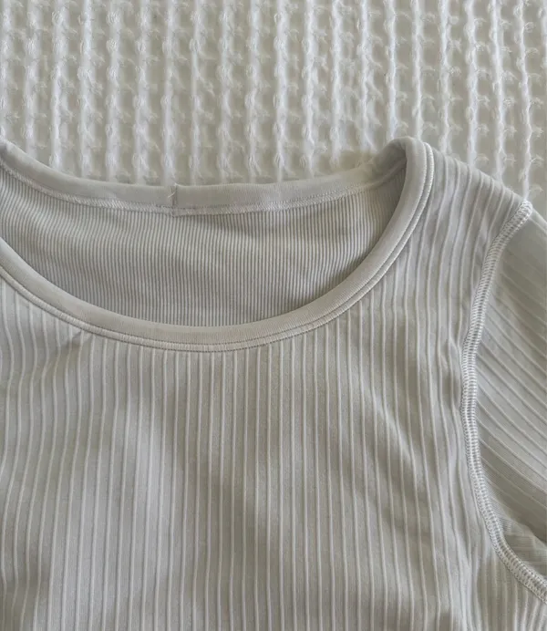 Lululemon Ebb To Street Cropped Long Sleeve - Image 3