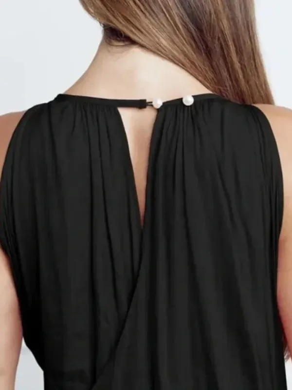 SheBird The Emma Satin Bra Dress Black 2 Small - Image 3