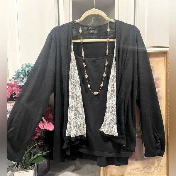 AB Studio. Cardigan for women Size XL - Image 3