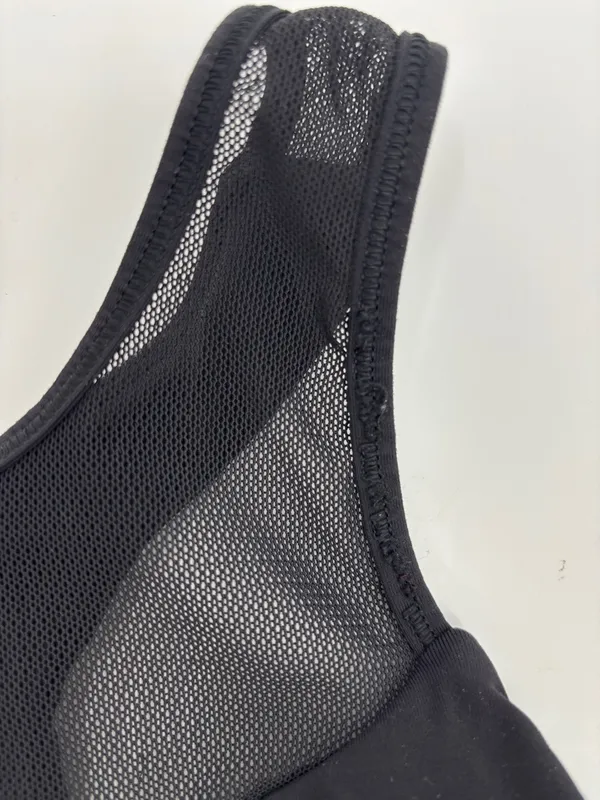 lululemon athletica Black Mesh-Back Sports Bralette - Image 5