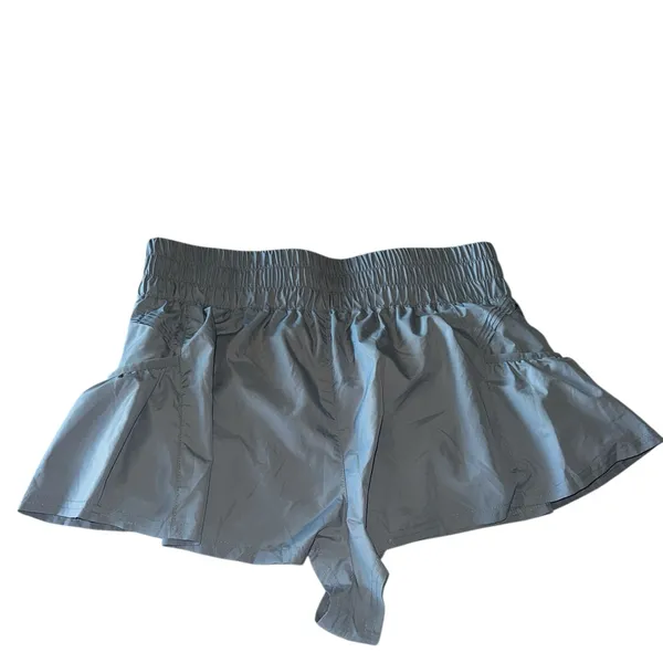 NWOT FP Movement X F P Women's Get Your Flirt On Shorts In Sage Stone - Image 10
