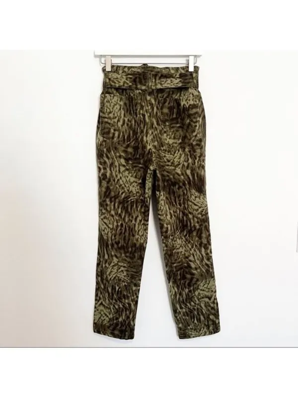 Good‎ American Paperbag Straight Leg Pants 25 Gorpcore Utility Minimalist Chic - Image 10
