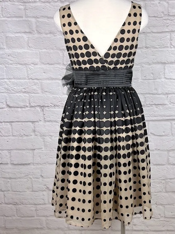 Anthropologie Burlapp Polka Dot Dress NWT – Size 4 - Image 4