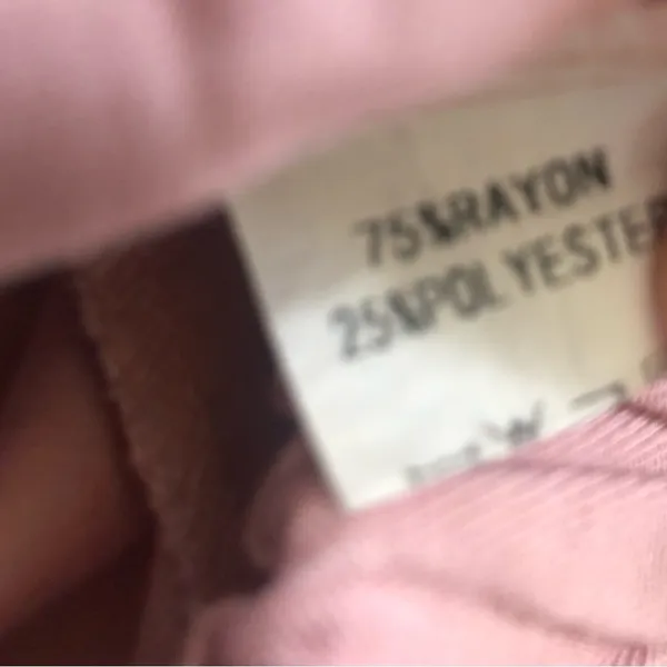 Princess Polly Kirstyn Pants Size 8X31” Pink Straight Leg High Waisted Preppy - Image 6