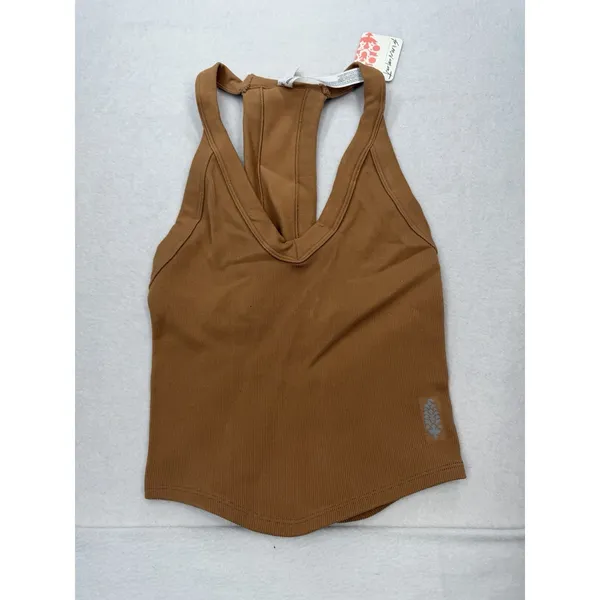 Free People Movement Women's All Clear Cami Twig Cedar Brown Size XL NWT - Image 3