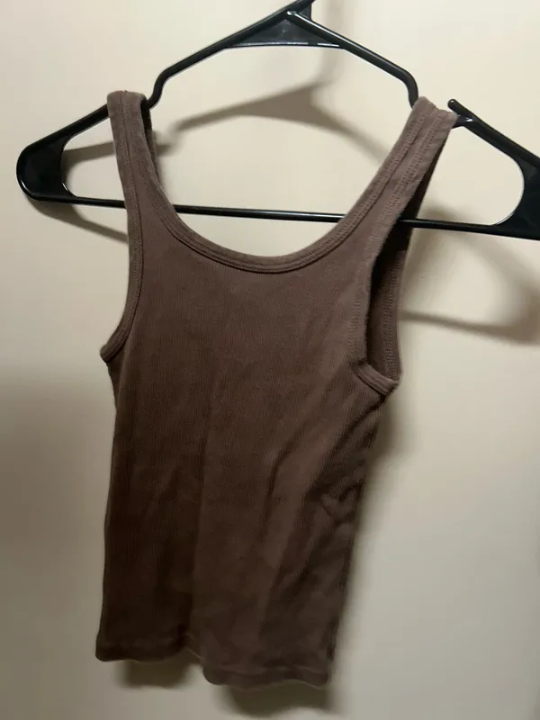 Brandy Melville Tank Brown - Image 2