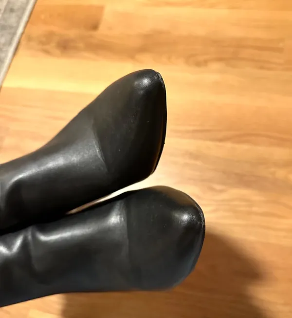 Lulu’s Black Pointed Toe Ankle Boots - Image 7