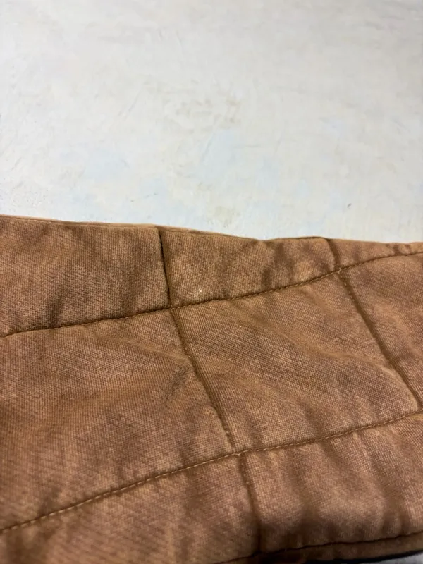 Free people dolman Quilted knit coconut Brown Zip-Front Jacket XS - Image 7
