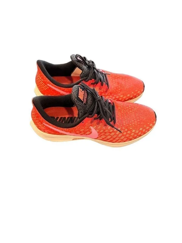 NIKE Air Zoom Pegasus 35 Running Shoes Womens 10 Orange Athletic - Image 2
