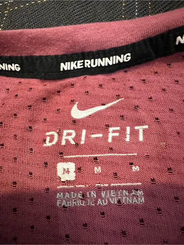 Nike Pink Short Sleeve Dri-FIT Athletic Tee - Image 2