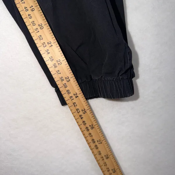Sangtree Cargo Pants Women Small Purple Black Two Tone Split Streetwear Joggers - Image 4