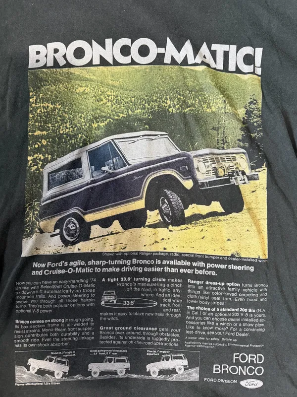 Abercrombie Bronco Oversized Graphic Tee - Image 3