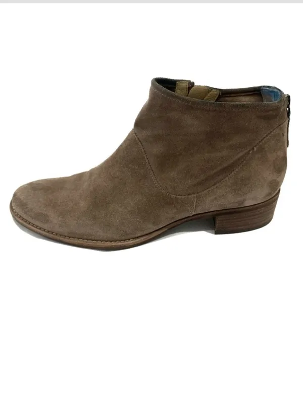 Paul Green Taupe Suede Ankle Bootie - Image 10