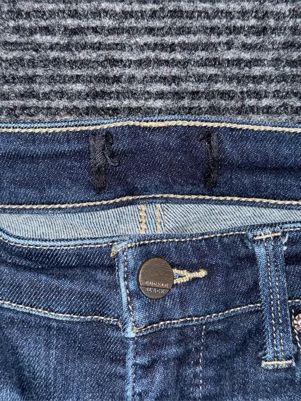 Buckle Black Fit No 75 Tailored Bootcut Stretch Jeans 29 x 33 LONG Dark BBW1361L - Image 8