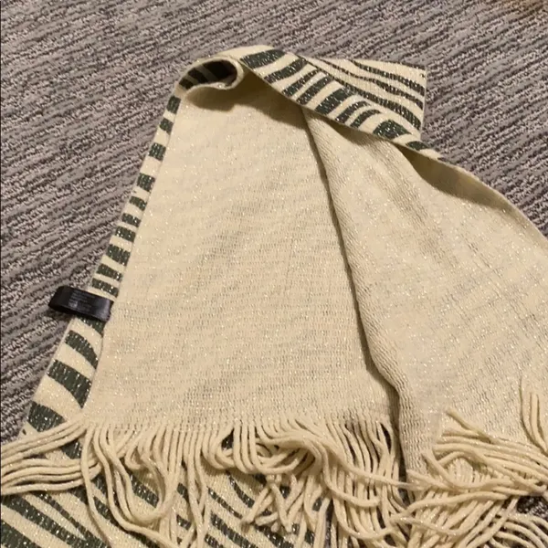 Sparkly Zebra Scarf Gray - Image 6