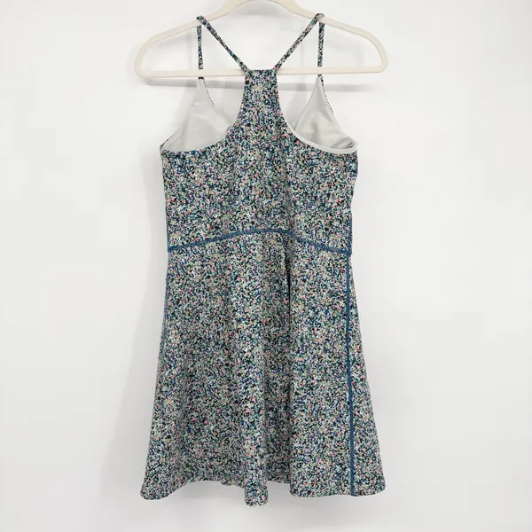 Sage Collective Womens Ditsy Floral Racerback Athletic Active Tennis Dress M - Image 7