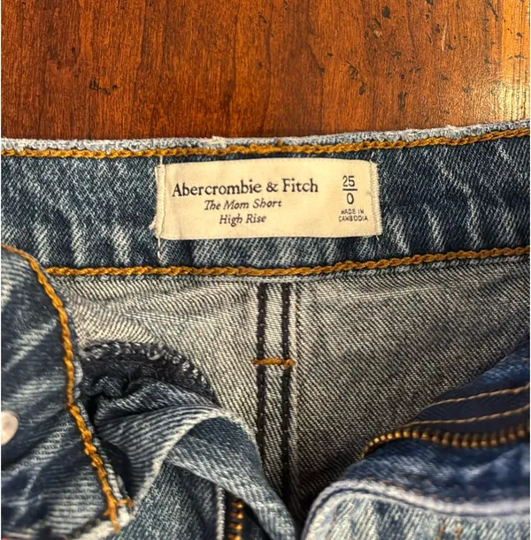 Abercrombie Mom Shorts High-Rise - Image 3