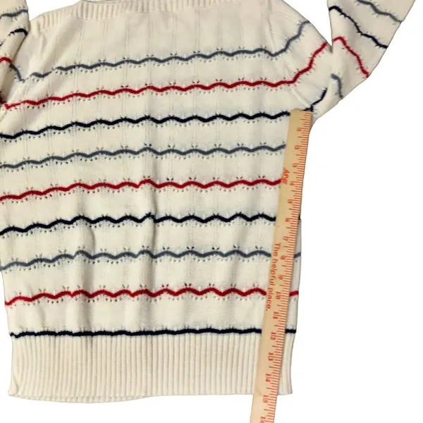 Vintage Boat Neck Sweater Womens M? Used - Image 9
