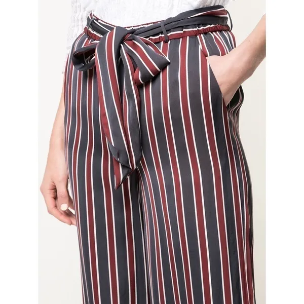 Frame‎ Stripe Side Slit Easy Pant - Image 4