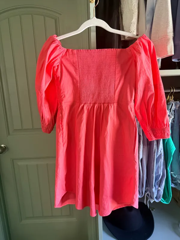 A.L.C. Mila Off-The-Shoulder Linen Mini Dress - Image 3