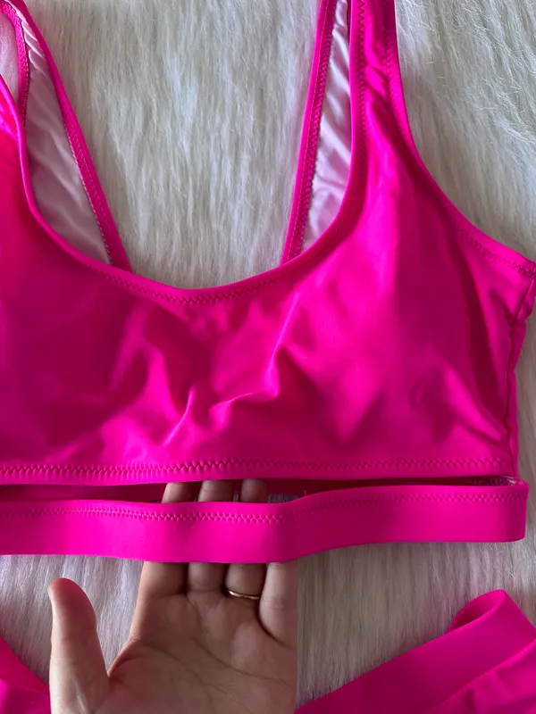 NWOT Pink  Bikini Set - Image 5