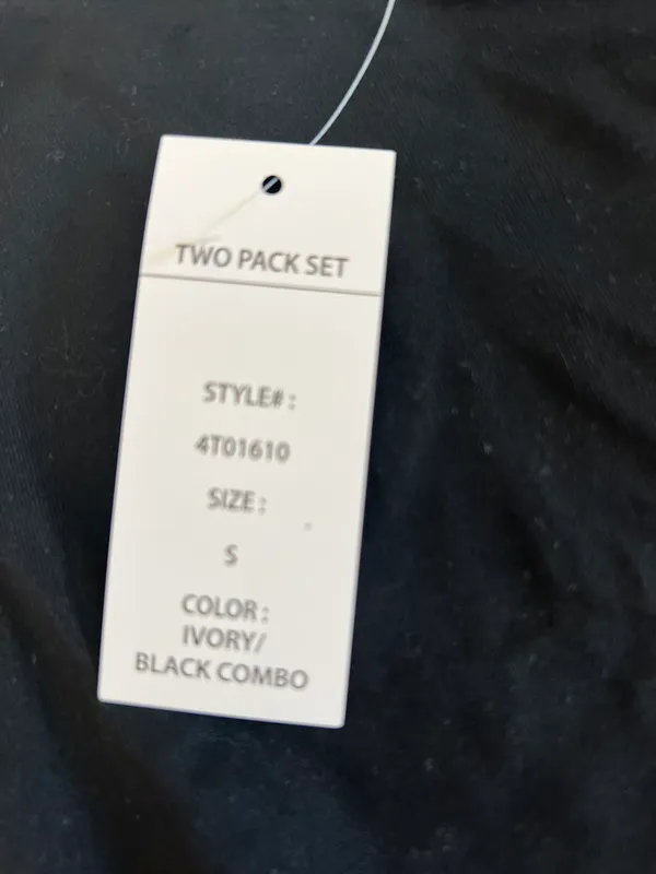 Olive & Oak Black High Neck Bodysuit - Image 2
