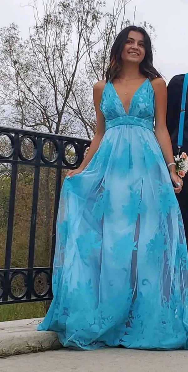 Teal Maxi Dress - Image 2