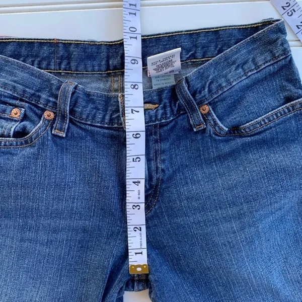 Lucky Brand‎ Flare Jeans 4/27 Mid Rise Soho Medium Wash Stretch Denim F29AA20 - Image 8