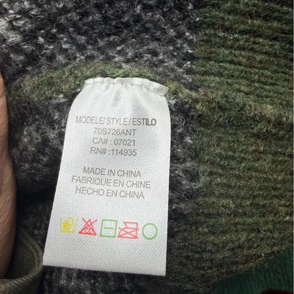 Moth Anthropologie Camo Fuzzy Longline Open Cardigan Sweater Women’s S - Image 6