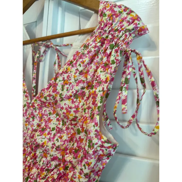 Time‎ & Tru Pink Floral Dress Size Small - Image 5