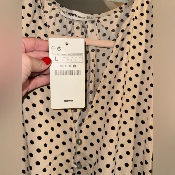 Bath & Body Works NWT woman polka-dotted dress - Image 8