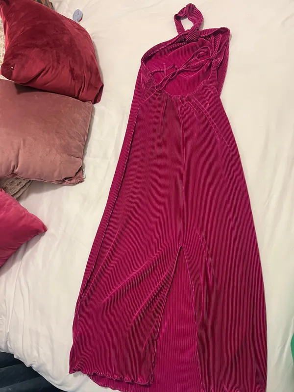 Fuchsia pink maxi dress - Image 5