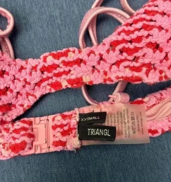 Triangl Crochet Bikini Top - Image 4