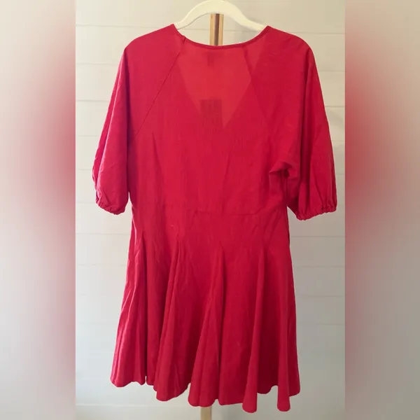 Universal Thread Red A Line Mini Dress‎ XS - Image 3