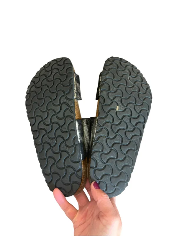 Birkenstock Sydney Sandal Stardust Black Womens Size 7 - Image 10