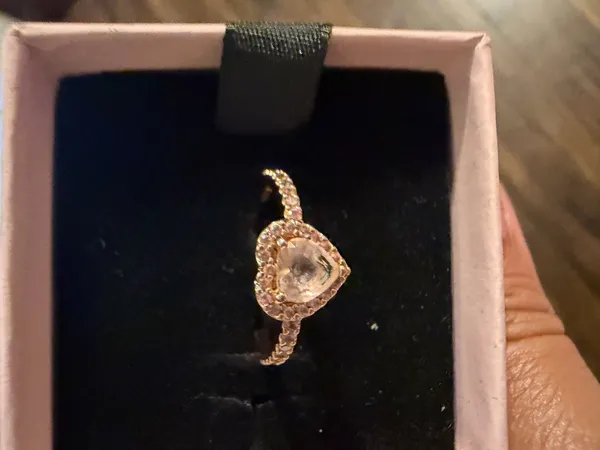 Pandora Ring Heart Rose Gold - Image 2