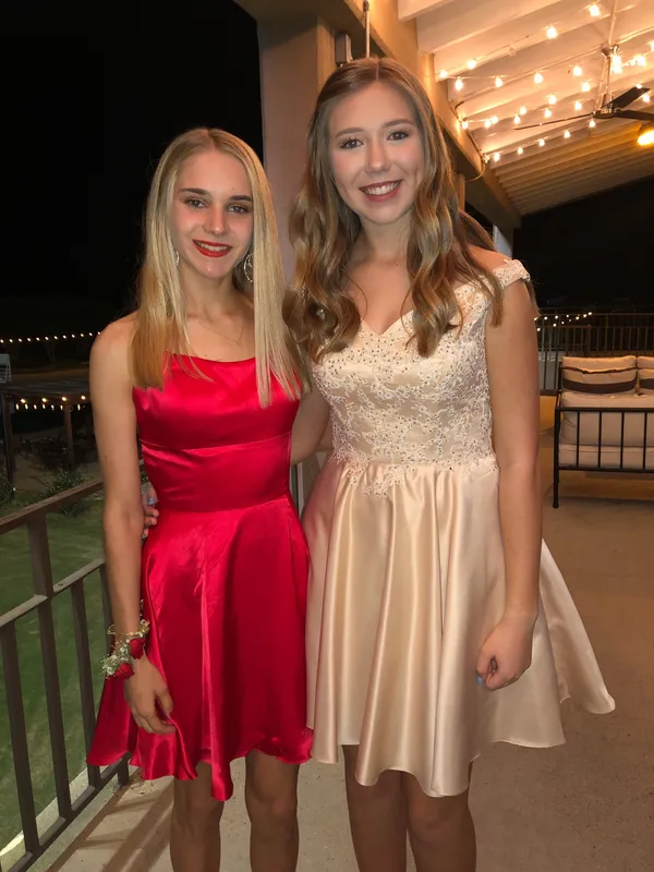 Sherri Hill Red Homecoming Dress - Image 5