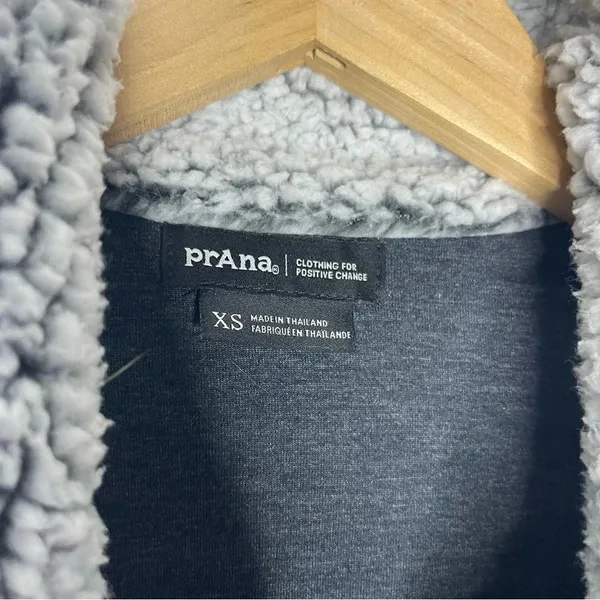 Prana Polar Escape Snap Up Teddy Jacket Size XS - Image 4