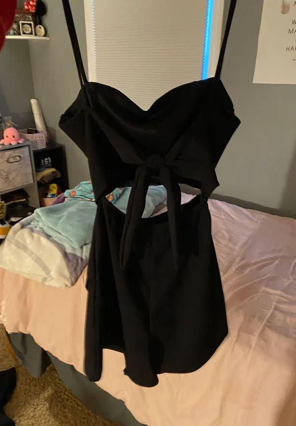 Windsor Black Romper - Image 4