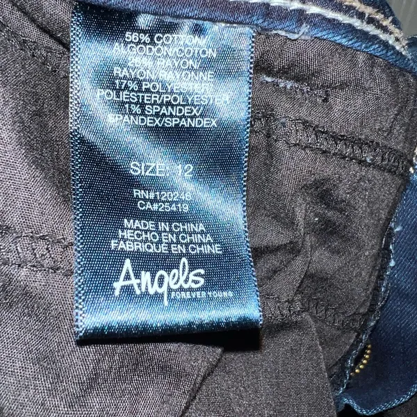 ANGELS Curvy Skinny 5‎ Pockets Jeans size 12 - Image 6
