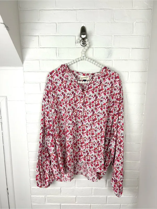 Universal Thread Floral Peasant Top Size XL - Image 2