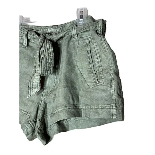 American Eagle Shorts With Belt Size 6‎ - Image 2