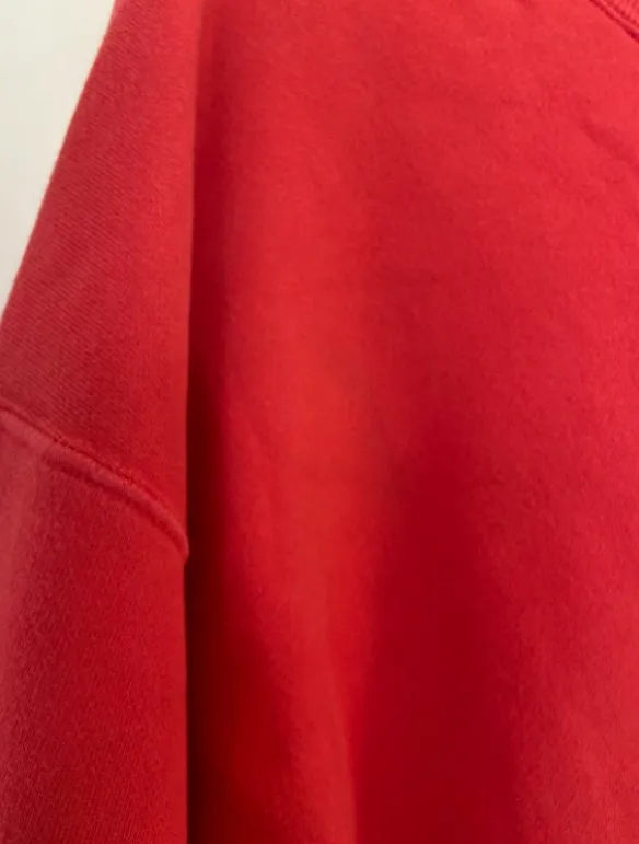 Daily Drills Sweatshirt Baggy Oversized Crewneck Red Unisex XS/S - Image 4