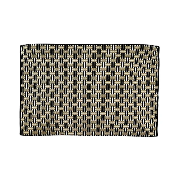 NWT Rothy's The Wristlet Jetset Black Basket Weave Convertible Clutch Handbag - Image 3