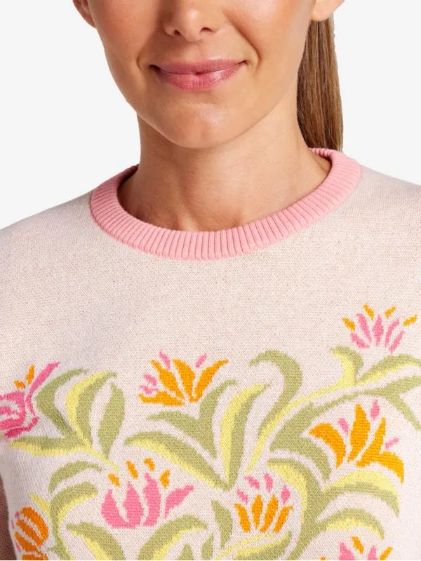 PUMA X Dani Dazey‎ Floral Sweater Medium New - Image 6